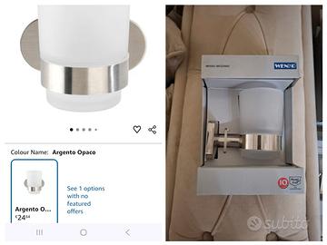 15 pz misti accessori bagno 