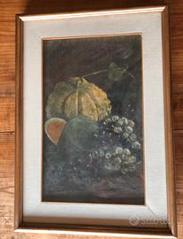 Quadro dipinto a olio su tela - anni ‘60