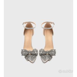 Sandalo donna Twentyfourhaitch, colore argento 