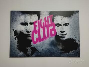 Stampa su tela " Fight Club " 