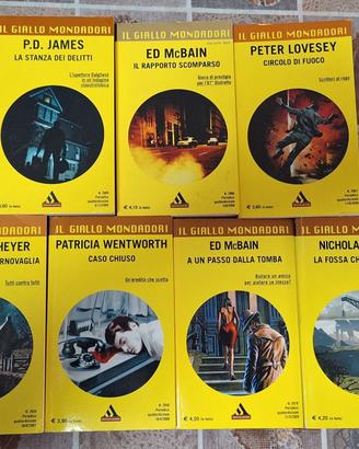 7 Gialli Mondadori d'annata