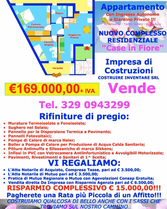 AMPIO TRIVANO CON DUE VERANDE E POSTO AUTO