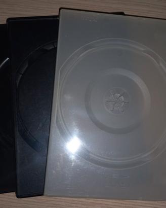 12 custodie DVD o CD vuote