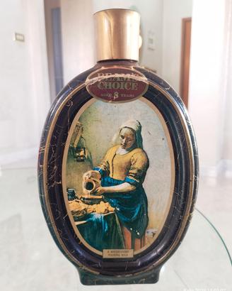 Vermeer bottiglia VUOTA 1972 Beam's Choice whisky 