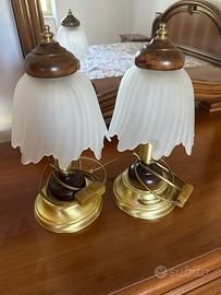Set lampadario e abat jour