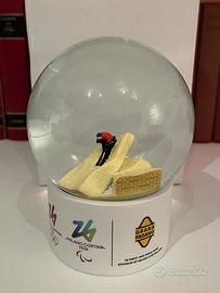 Palla di neve Olimpiadi Milano Cortina 2026