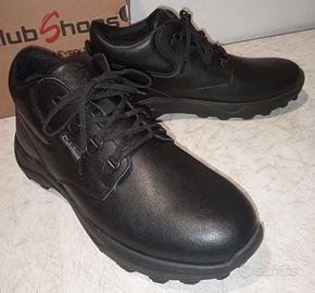 Stivali invernali da uomo in pelle