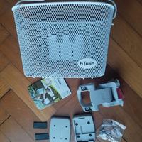 Cestino bici bambino in metallo 9 litri