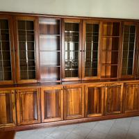 Mobile soggiorno in noce