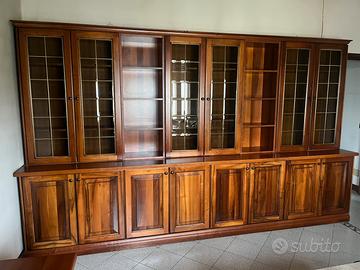 Mobile soggiorno in noce