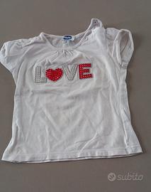 Magliette per bambina di 18 mesi 