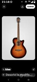 chitarra acustica Ibanez più amplificatore 