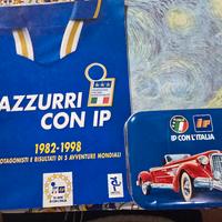 Album figurine Azzurri IP + scatola latta