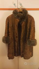 Pelliccia di persiano marrone