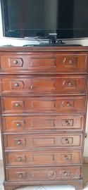 Settimino cassettiera legno