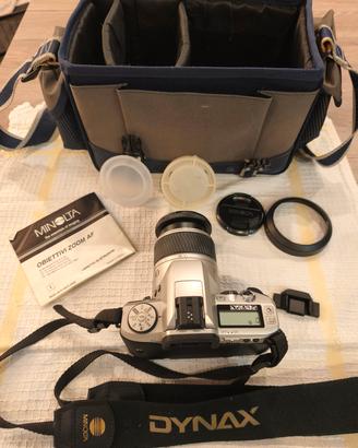 Minolta Dynax 5 + obiettivo 28-80 + borsa perfetta