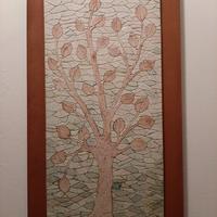 Quadro su pietra "Albero"