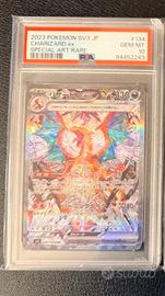 Charizard Ruler of the black flame psa 10 jap