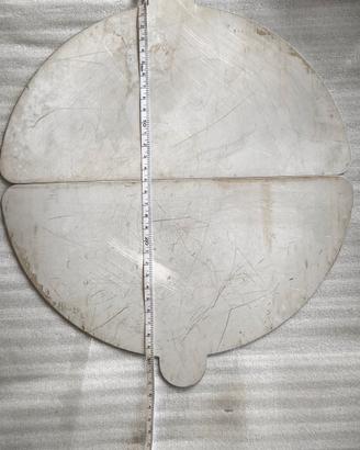 Coppia di palette a mezza luna per pizza 30 cm

