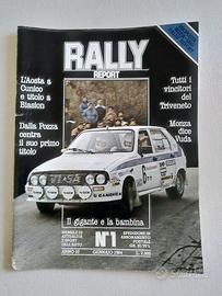 Rivista Rally Report gennaio 1984