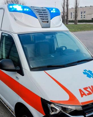 Ambulanza Volkswagen T6 4 motion anno 2018