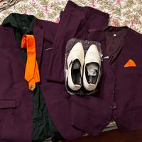 Abito completo da uomo viola - Joker