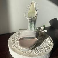 scarpe da sposa in raso. N 39