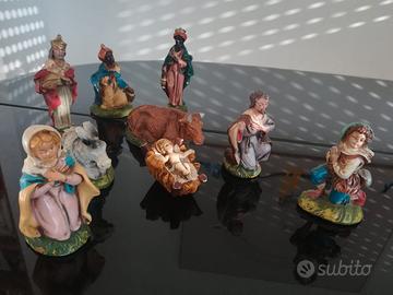 statuine presepe vintage