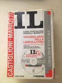 Vocabolario latino Castiglioni Mariotti+custodia