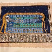 Dipinto su carta pergamena, ornamento da appendere