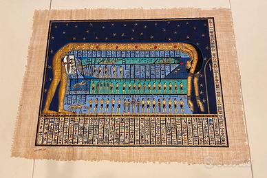 Dipinto su carta pergamena, ornamento da appendere