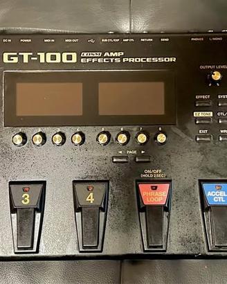 Boss GT100 Multieffetto Chitarra