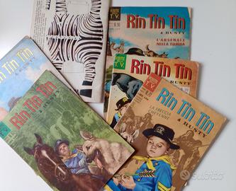 Fumetto Rin Tin Tin & Rusty L. 100 ed.Cenisio 1965