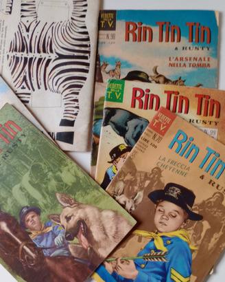 Fumetto Rin Tin Tin & Rusty L. 100 ed.Cenisio 1965