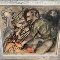 FAUSTO M. LIBERATORE "Figure" con autentica