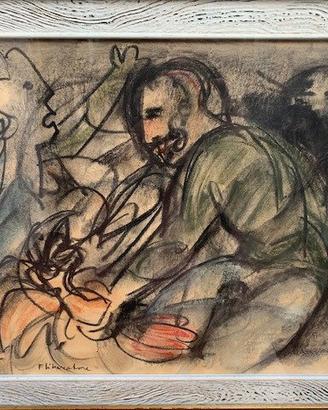 FAUSTO M. LIBERATORE "Figure" con autentica