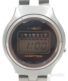 Orologio Casio Casiotron R-11 Digitale Acciaio 70s