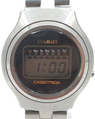 Orologio Casio Casiotron R-11 Digitale Acciaio 70s