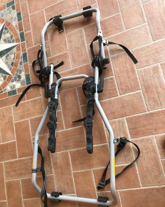 Porta bicicletta da baule x mtb corsa e-bike