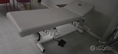 Lettino Professionale Grigio Regolabile