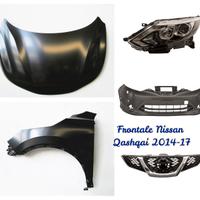 Nissan Qashqai 14> frontale cofano paraurti fanale