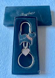 Borsalino portachiavi da collezione con strass