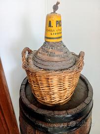 Mini damigiana Vintage esposizione arredamento 