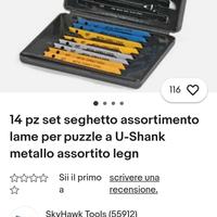 Set Lame per seghetto a pendolo