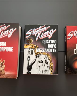 3 libri Stephen King Edizioni CDE