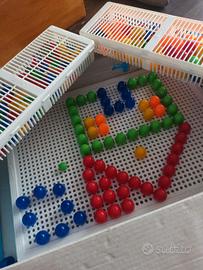 Gioco chiodini colorati Quercetti