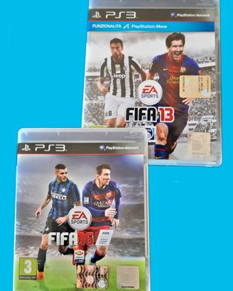 Fifa 13 + Fifa 16 Ps3 | Giochi Playstation 3 ITAL.