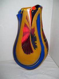 Vaso in vetro di murano raro