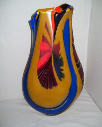 Vaso in vetro di murano raro