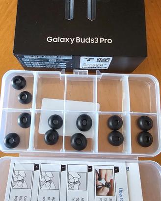 Samsung Galaxy Buds Pro 3 con 12 Sonicfoam omaggio